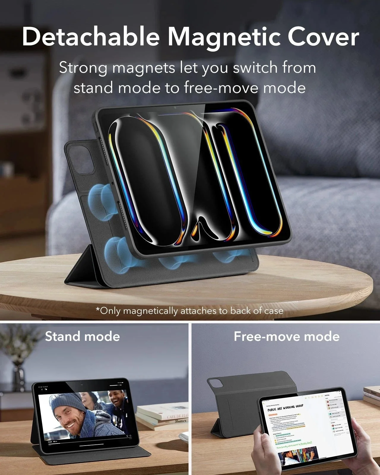 iPad Pro 13ʺ (2025) Rebound Transformation Bundle - Grey - Image 5