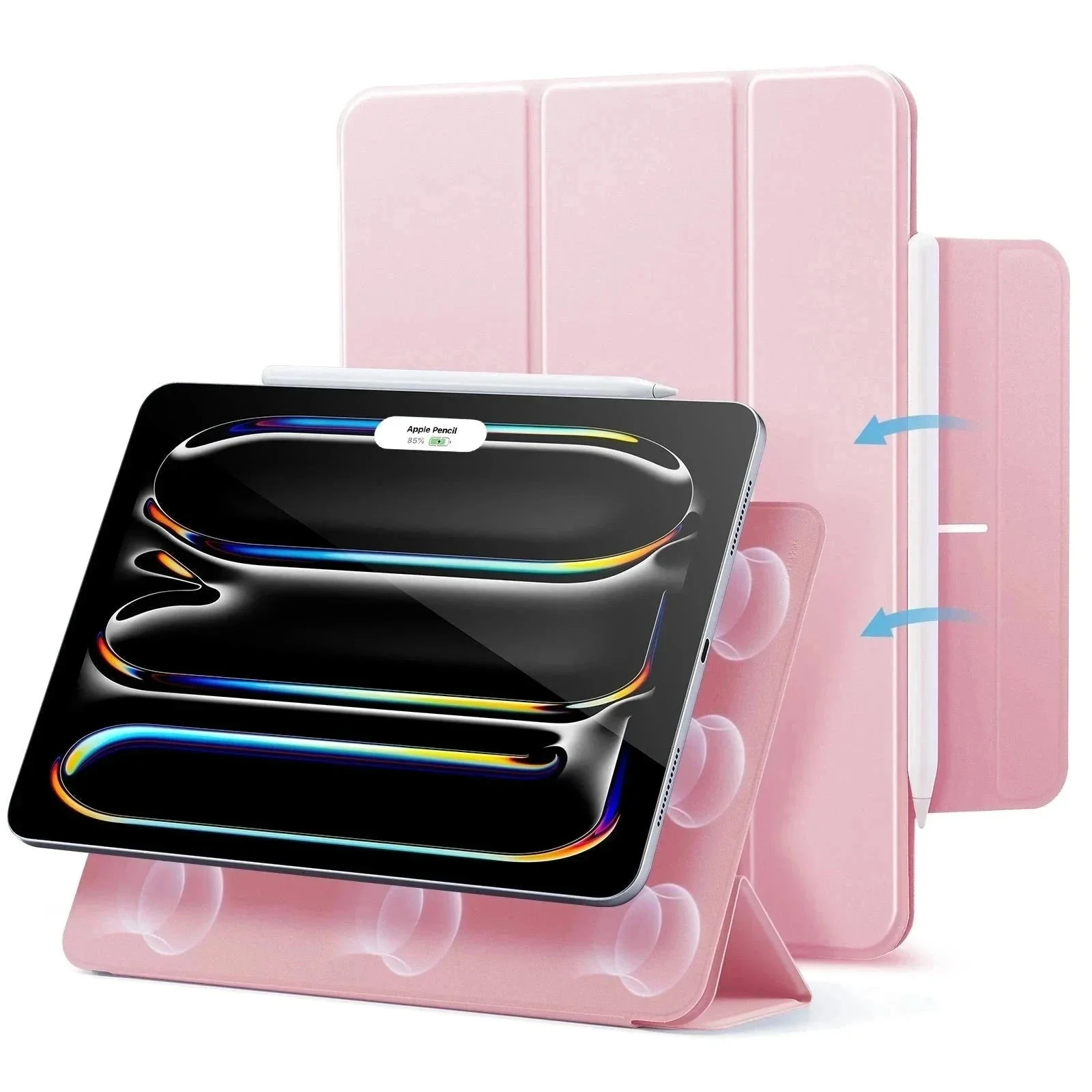 iPad Pro 13" (2025) Rebound Magnetic Case - Pink