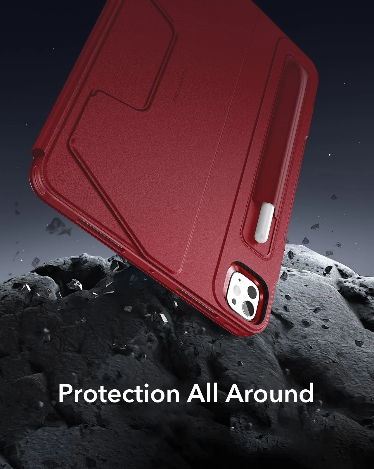 iPad Pro 11" (2025) Bundle Shift Magnetic Case & Armorite® Protection - Red - Image 8