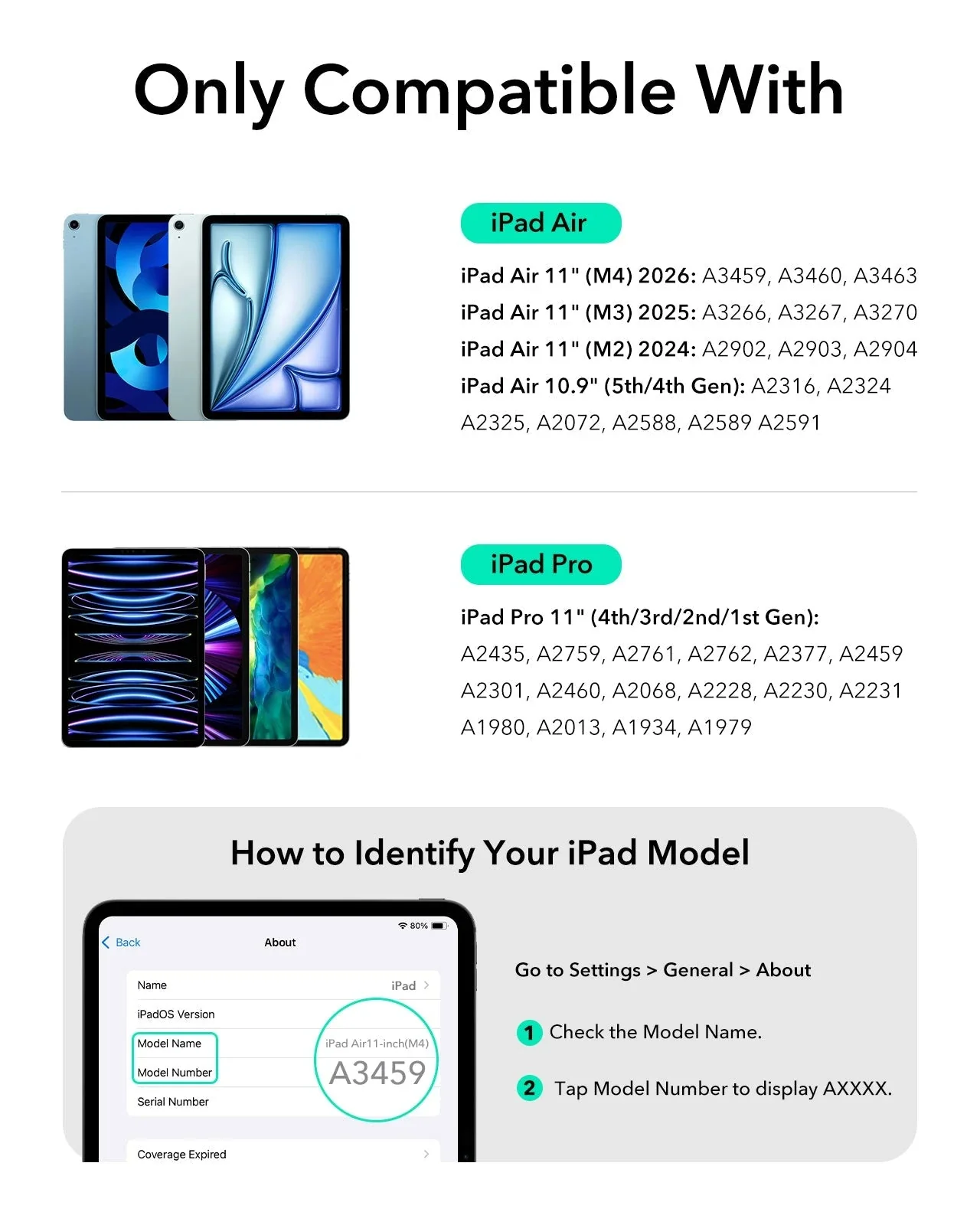 iPad Air 11" (M4, 2026) Rebound Magnet-Tastaturhülle - DE Layout - Image 2