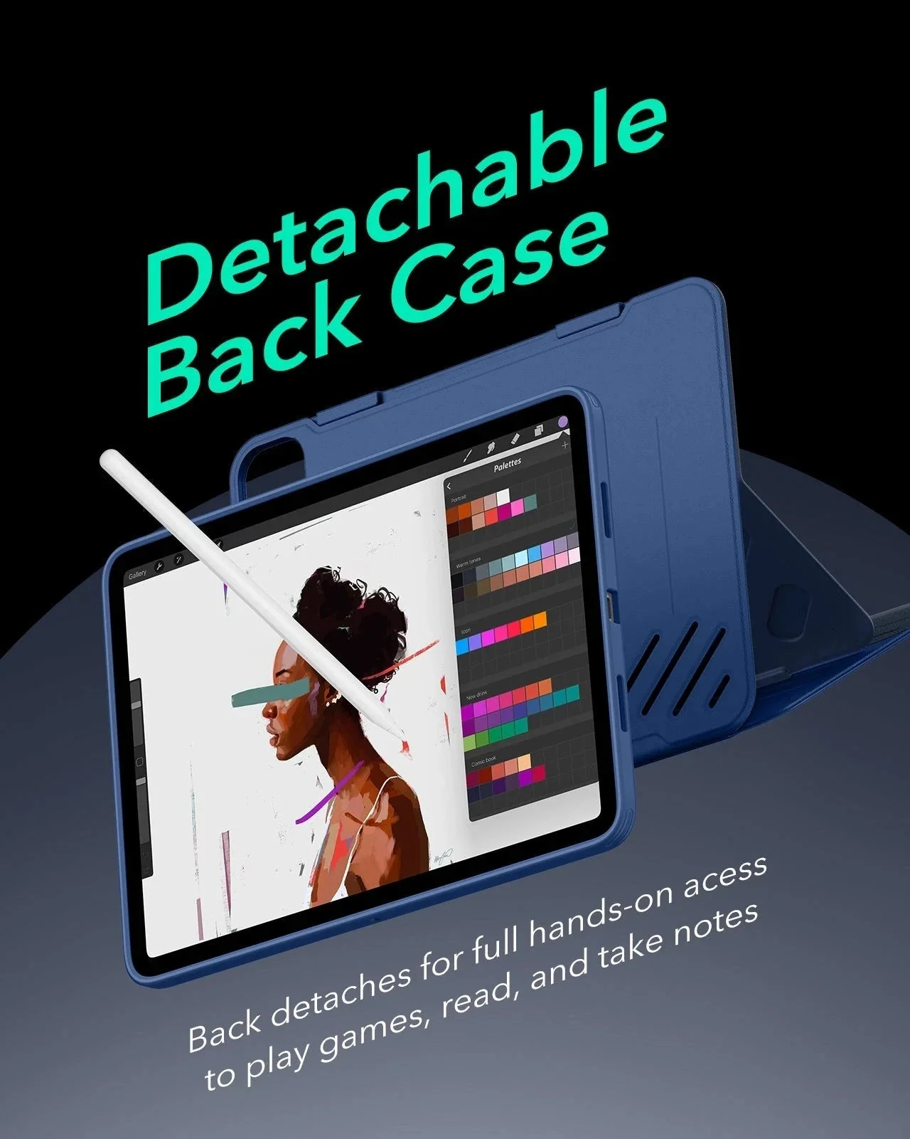 iPad Pro 11ʺ (2025) Shift Transformation with Digital Pencil Bundle - Blue - Image 7