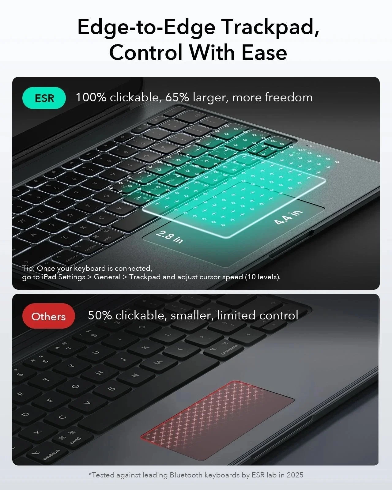 iPad Air 13" (M3) 2025 Shift Keyboard Case (Detachable) -US Layout-Dark Gray - Image 7