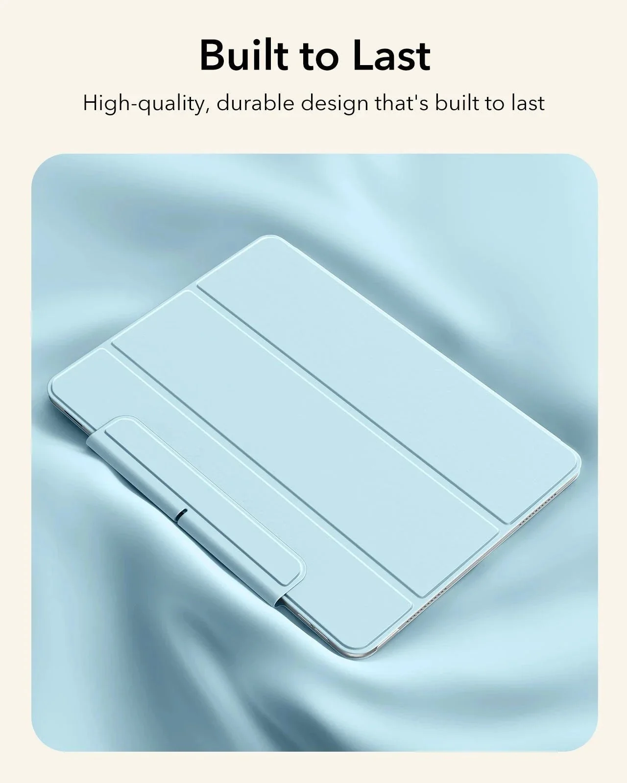 iPad Air 11" (M4) 2026 Rebound Magnetic Case - Sky Blue - Image 7