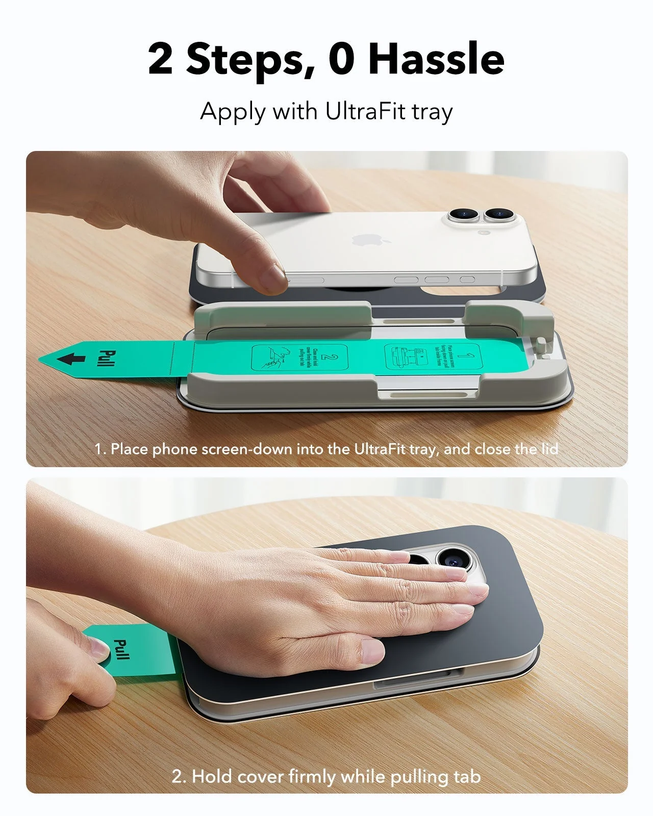 iPhone 16/15 UltraFit Classic Screen Protector -3 Pack - Image 3